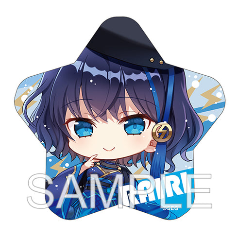 『深淵組』小滝らいり 星形缶バッジ 公式SDイラスト Ver.